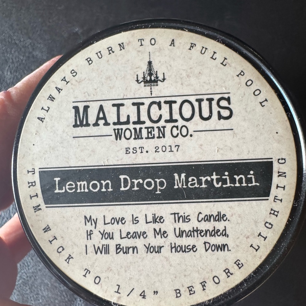 Malicious Women Co-Candle-Because Patients-Lemon Drop Martini-Happy Hr In Scrubs - Picture 5 of 11